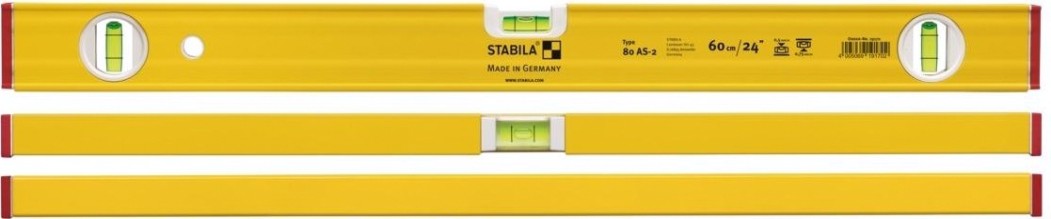 Уровень строительный STABILA тип 80AS-2 60 см 19170 [19170]