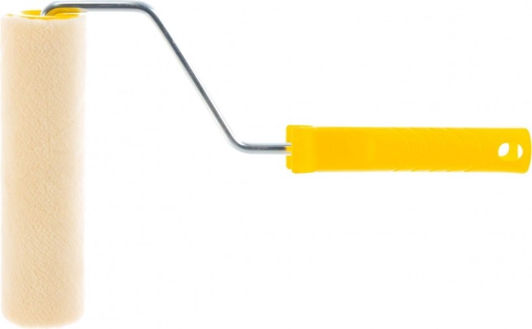 Валик малярный стержневой Biber 32503 велюр, ворс 4мм, 180мм [Тов-067403]