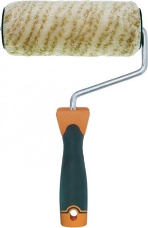 Валик малярный стержневой ВАРЯГ 32826 фасадный, полиамид 180мм [тов-149020]