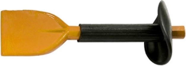 Зубило Sparta 210х65 мм с протектором [187495]